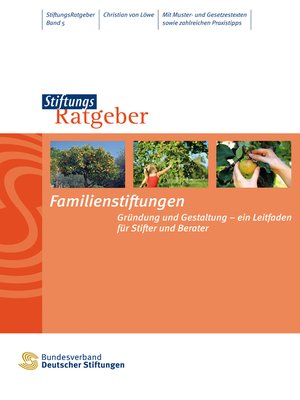 cover image of Familienstiftungen